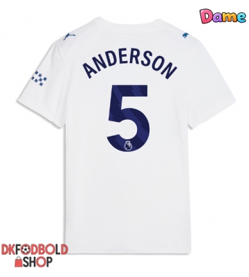 Manchester City Elliot Anderson #5 Tredje trøje Dame 2026-27 Kort ærmer
